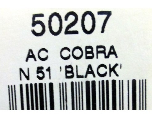 AC Cobra Nr. 51 BLACK REF.50207 NINCO