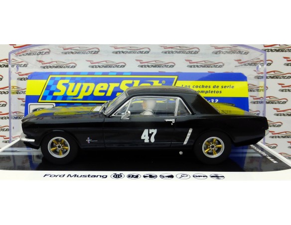 FORD MUSTANG BLACK AND GOLD REF.H4405 SUPERSLOT