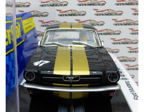 FORD MUSTANG BLACK AND GOLD REF.H4405 SUPERSLOT