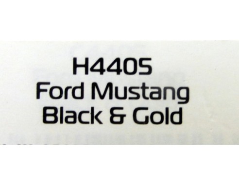 FORD MUSTANG BLACK AND GOLD REF.H4405 SUPERSLOT