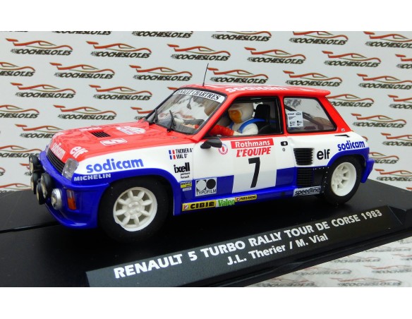 RENAULT 5 TURBO SODICAM RALLY TOUR DE CORSE 1983 “GRUPO FACEBOOK” REF. E2053 FLY