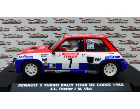RENAULT 5 TURBO SODICAM RALLY TOUR DE CORSE 1983 “GRUPO FACEBOOK” REF. E2053 FLY