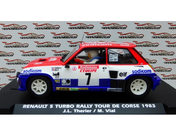 RENAULT 5 TURBO SODICAM RALLY TOUR DE CORSE 1983 “GRUPO FACEBOOK” REF. E2053 FLY