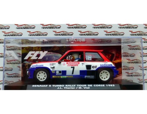RENAULT 5 TURBO SODICAM RALLY TOUR DE CORSE 1983 “GRUPO FACEBOOK” REF. E2053 FLY