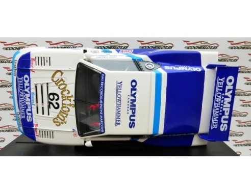 SAUBER BMW M1 TURBO OLIMPUS GR5 REF. SW27 SIDEWAYS