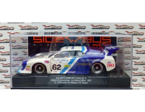 SAUBER BMW M1 TURBO OLIMPUS GR5 REF. SW27 SIDEWAYS