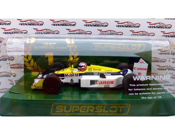 WILLIAMS FW 11B 1987 WORLD CHAMPION REF.H4309 SUPERSLOT