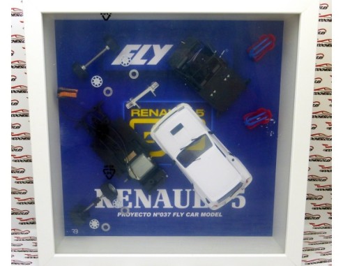 CUADRO DE FLY RENAULT 5 BLANCO