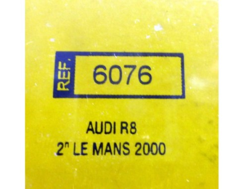 AUDI  R8 2º LE MANS 2000 REF.6176 TECNITOYS