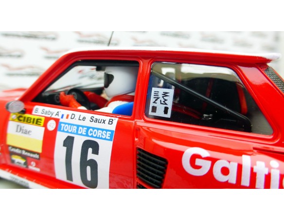RENAULT 5 GALTIER TOUR DE CORSE 1981 B.SABY LIMPIO REF.E2059 FLY