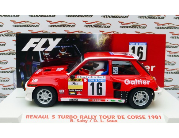 RENAULT 5 GALTIER TOUR DE CORSE 1981 B.SABY LIMPIO REF.E2059 FLY