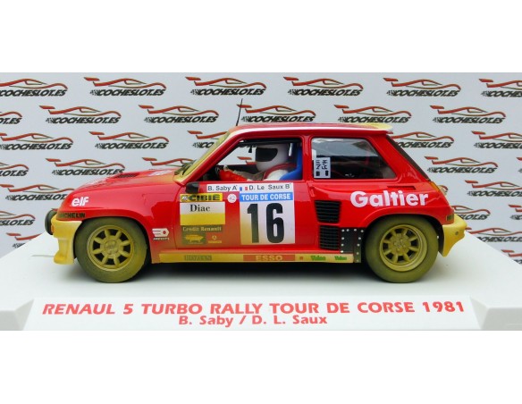 RENAULT 5  GALTIER TOUR DE CORSE 1981 B.SABY SUCIO REF.E2059AR  FLY