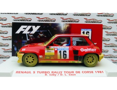 RENAULT 5  GALTIER TOUR DE CORSE 1981 B.SABY SUCIO REF.E2059AR  FLY