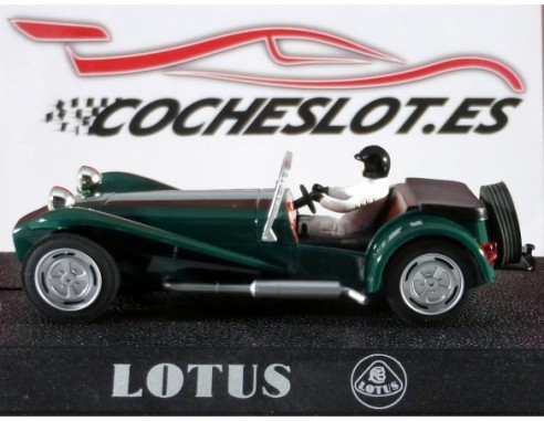 LOTUS Nº7 VERDE SCALEXTRIC UK REF.C2230 SUPERSLOT