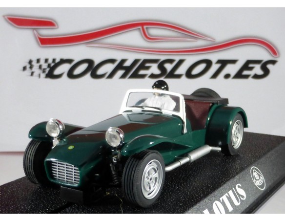 LOTUS Nº7 VERDE SCALEXTRIC UK REF.C2230 SUPERSLOT
