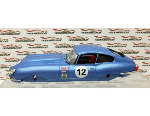 CARROCERIA Y CHASIS JAGUAR E TYPE REF. C-34 AZUL ALTAYA