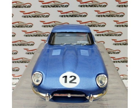 CARROCERIA Y CHASIS JAGUAR E TYPE REF. C-34 AZUL ALTAYA