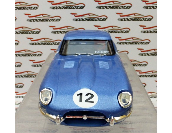 CARROCERIA Y CHASIS JAGUAR E TYPE REF. C-34 AZUL ALTAYA