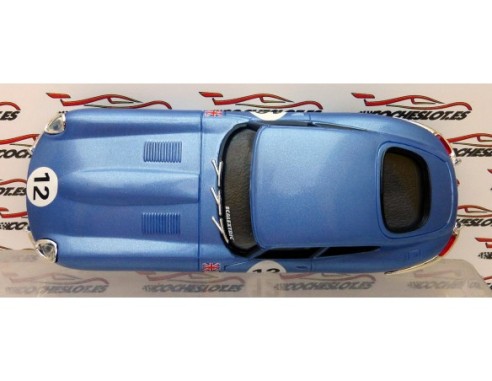 CARROCERIA Y CHASIS JAGUAR E TYPE REF. C-34 AZUL ALTAYA