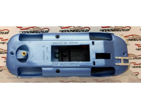 CARROCERIA Y CHASIS JAGUAR E TYPE REF. C-34 AZUL ALTAYA