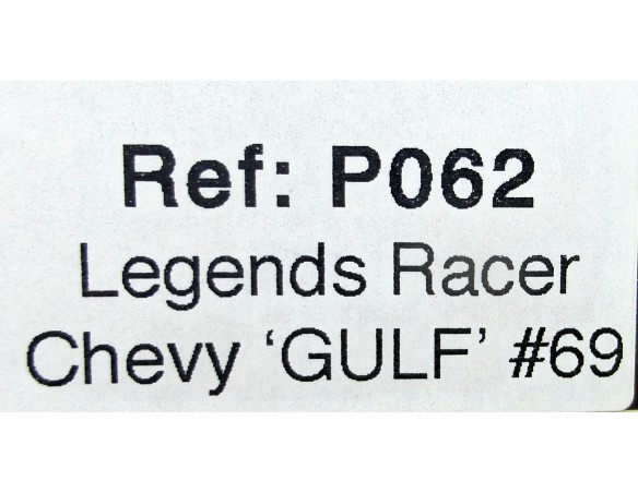 CHEVY GULF LEGENS RACER REF.P062 PIONEER