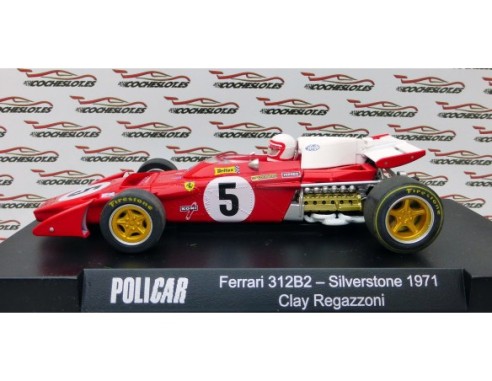 FERRARI 312 B2 Nº5 SILVERSTONE 1971 REF.CAR05b POLICAR