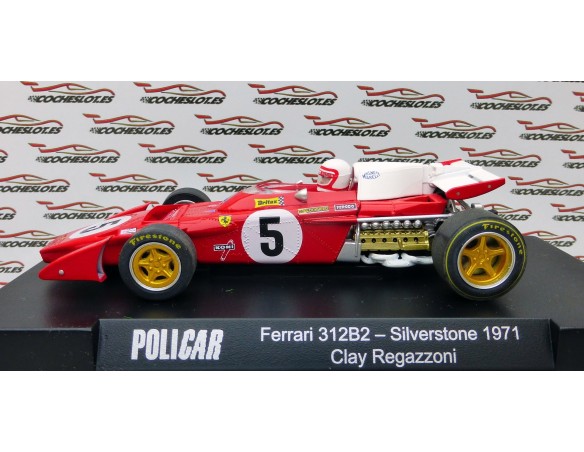 FERRARI 312 B2 Nº5 SILVERSTONE 1971 REF.CAR05b POLICAR