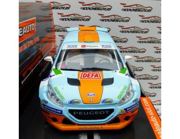 PEUGEOT 208 RALLY ARTIC 2016 Nº4 GULF REF. SC6237 SCALEAUTO
