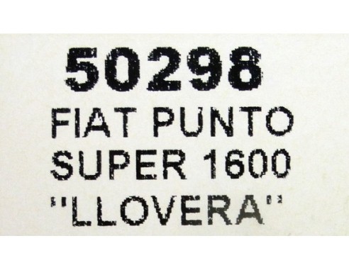 FIAT PUNTO SUPER 1600 Nº67 “LLOVERA” REF.50298 NINCO