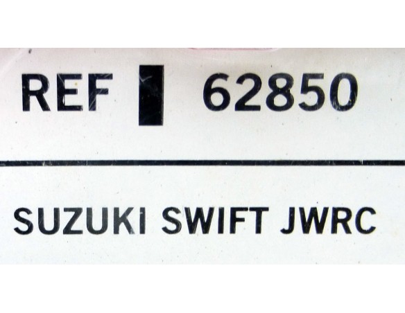 SUZUKI SWIFT SUPER 1600 JWRC REF.62850 SCX