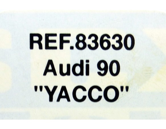 AUDI 90 YACCO REF.83630 SCX