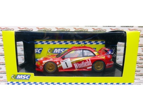 SUBARU IMPREZA WRC WINFIELD Nº1 RALLY CONDROZ-HUY 1997 REF.6014 MSC