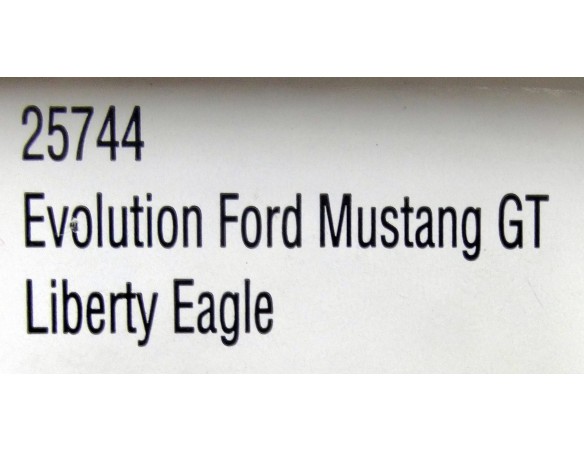 FORD MUSTANG GT LIBERTY EAGLE EVOLUTION REF.25744 CARRERA