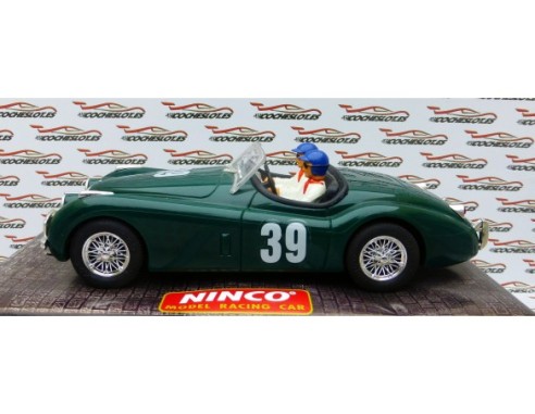 JAGUAR VERDE XK 120 LIEGE - ROME-LIEGE Nº 39 REF.50160 NINCO