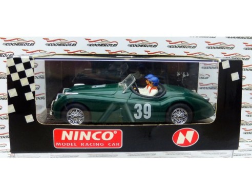 JAGUAR VERDE XK 120 LIEGE - ROME-LIEGE Nº 39 REF.50160 NINCO