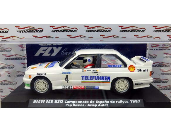 BMW M3 E30 CTO.ESPAÑA RALLYES 1987 A1701 REF.88203 FLY