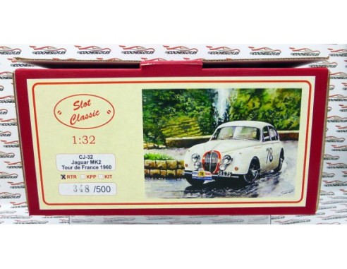 JAGUAR MK2 TOUR FRANCIA 1960 REF.CJ-32 SLOT CLASSIC