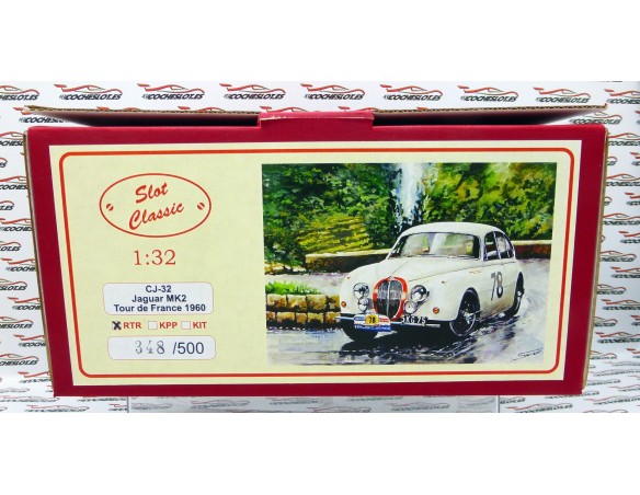 JAGUAR MK2 TOUR FRANCIA 1960 REF.CJ-32 SLOT CLASSIC