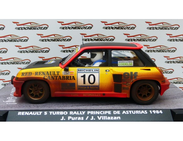RENAULT 5 TURBO RALLY PRINCIPE DE ASTURIAS 1984 EFECTO SUCIO FOROSLOT MARZO 2023 REF.E2058R FLY