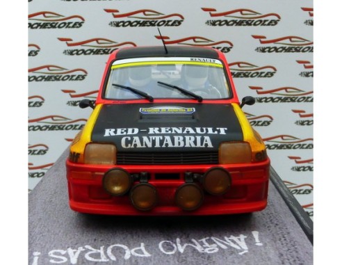 RENAULT 5 TURBO RALLY PRINCIPE DE ASTURIAS 1984 EFECTO SUCIO FOROSLOT MARZO 2023 REF.E2058R FLY