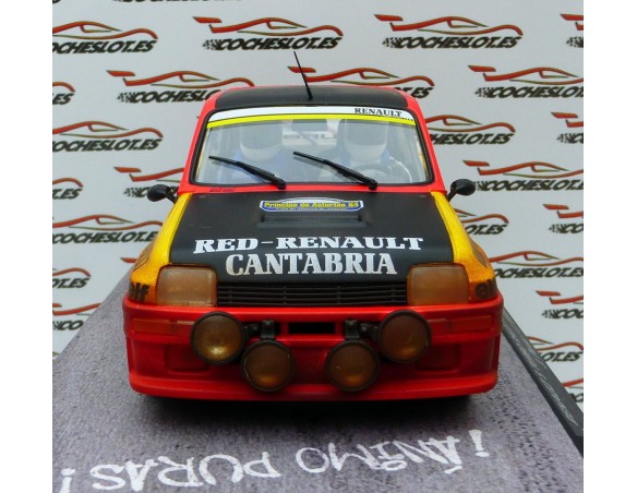 RENAULT 5 TURBO RALLY PRINCIPE DE ASTURIAS 1984 EFECTO SUCIO FOROSLOT MARZO 2023 REF.E2058R FLY