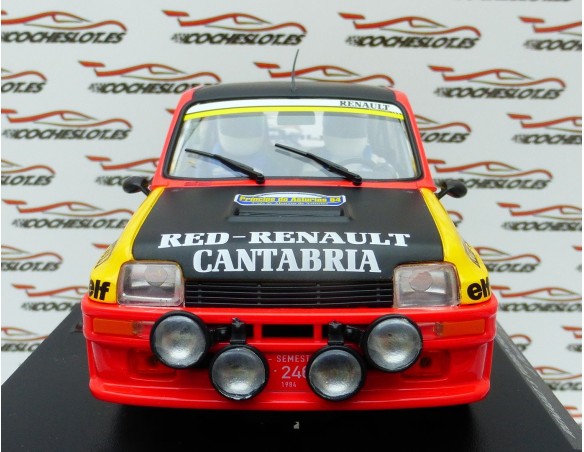 RENAULT 5 TURBO RALLY PRINCIPE DE ASTURIAS 1984 FOROSLOT MARZO 2023 REF.E2058 FLY