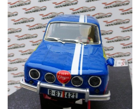 RENAULT 8 TS S.CAÑELLAS ALCAÑIZ 1969 DECORACION ARTESANAL REF.5 COCHESLOT
