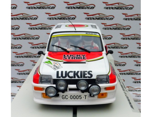 RENAULT 5 TURBO LUCKY RALLYE CORTE INGLES 1984 REF.E2048 FLY