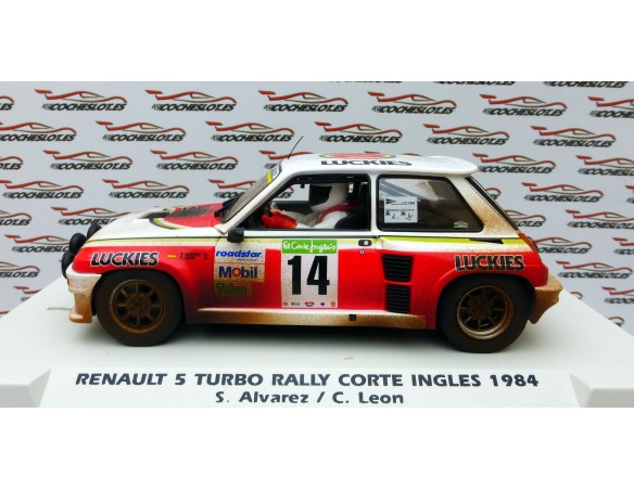 RENAULT 5 TURBO LUCKY RALLYE CORTE INGLES 1984 EFECTO SUCIO REF.E2048 FLY