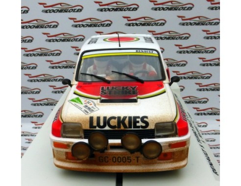 RENAULT 5 TURBO LUCKY RALLYE CORTE INGLES 1984 EFECTO SUCIO REF.E2048 FLY