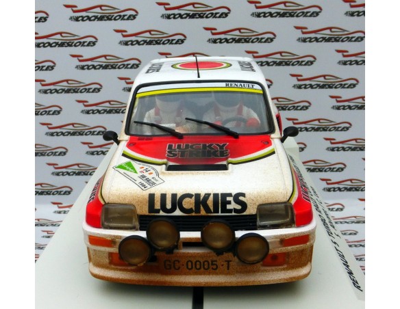 RENAULT 5 TURBO LUCKY RALLYE CORTE INGLES 1984 EFECTO SUCIO REF.E2048 FLY