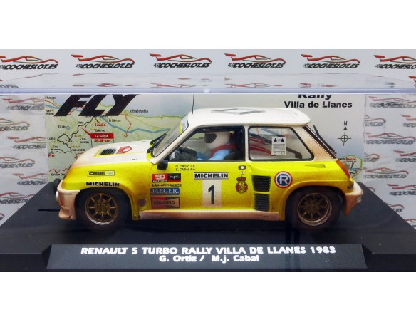 RENAULT 5 RALLY VILLA DE LLANES 1983 GENITO EFECTO SUCIO REF.A2039 FLY