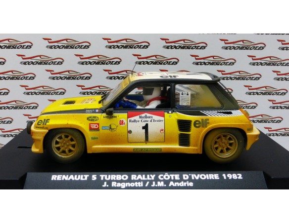 RENAULT 5 RALLYE SAFARI COTE D`IVORE 1982 RAGNOTTI EFCTO SUCIO REF.A2015 FLY
