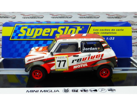 MINI MIGLIA JRT RACING TEAM ANDREW JORDAN REF.H4344 SUPERSLOT